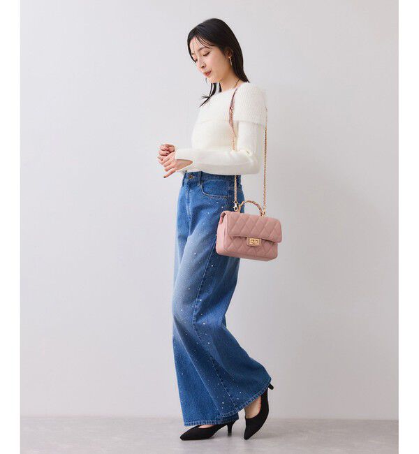 VIS「チェーンハンドルキルティングショルダーバッグ/2WAY・一部WEB限定カラー」|ショルダー・メッセンジャー|