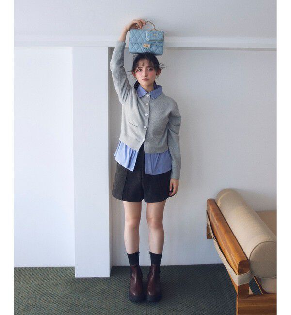 VIS「チェーンハンドルキルティングショルダーバッグ/2WAY・一部WEB限定カラー」|ショルダー・メッセンジャー|