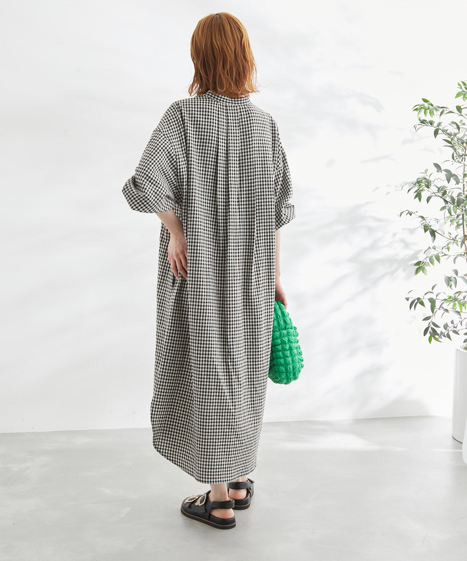 Rope&rsquo;Picnic「リンクコーデ/麻混シャツワンピース」|その他|