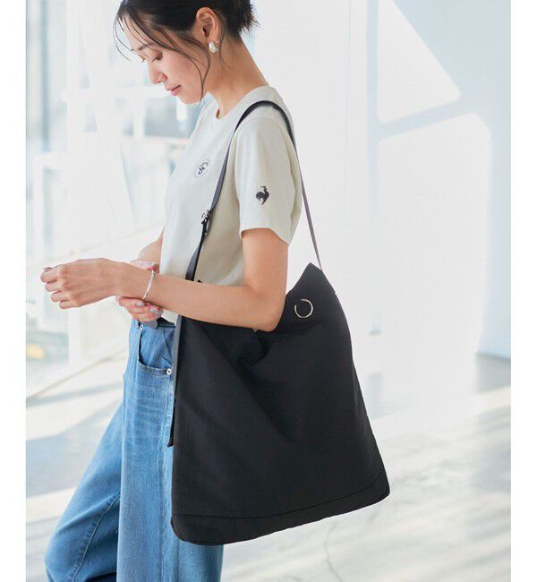 ROPE PICNIC PASSAGE「撥水加工/大容量マルチショルダー＆トートバッグ」|トートバッグ|ブラック(01)