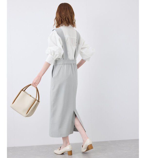 Rope&rsquo;Picnic「デザインポケットジャンパースカート」|ワンピース|