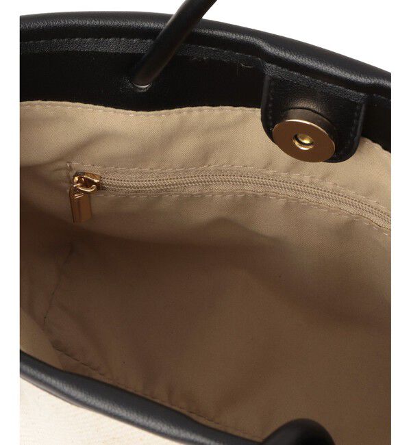 ROPE PICNIC PASSAGE「ノットハンドルキャンバスコンビミドルトート＆ショルダーバッグ」|トートバッグ|