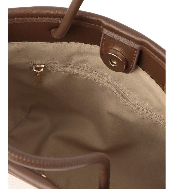 ROPE PICNIC PASSAGE「ノットハンドルキャンバスコンビミドルトート＆ショルダーバッグ」|トートバッグ|