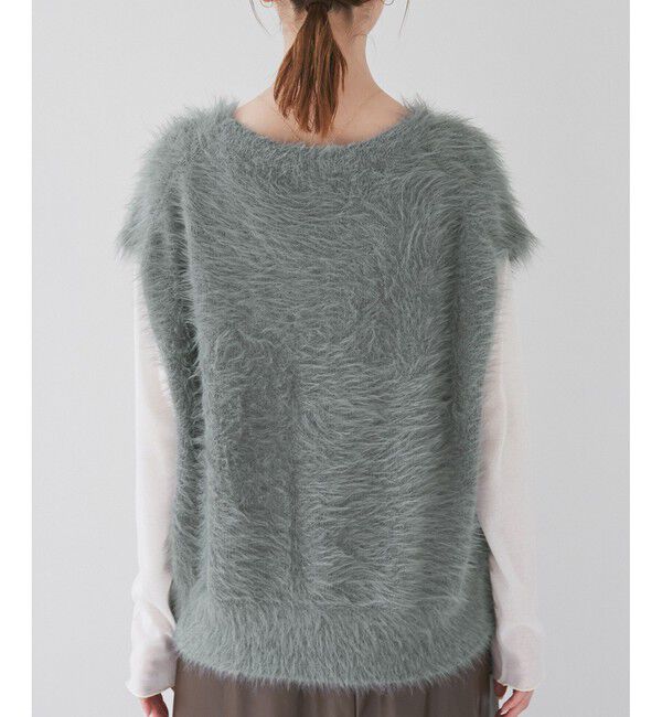 Rope&rsquo;Picnic「シャギーニットベスト」|ベスト・ジレ|