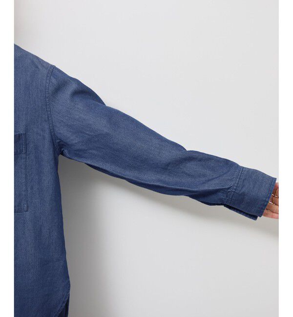 Rope&rsquo;Picnic「シャンブレーデニム調シャツ」|シャツ・ブラウス|