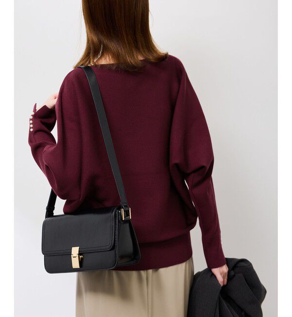 Rope&rsquo;Picnic「マシュマロ袖パールドルマン/イージーケア・リンクコーデ」|ニット・セーター|