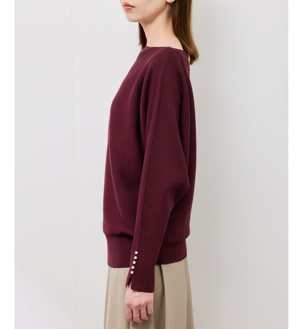 Rope&rsquo;Picnic「マシュマロ袖パールドルマン/イージーケア・リンクコーデ」|ニット・セーター|