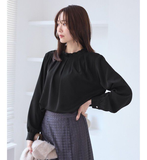 Rope&rsquo;Picnic「【WEB限定】多機能タックブラウス」|シャツ・ブラウス|