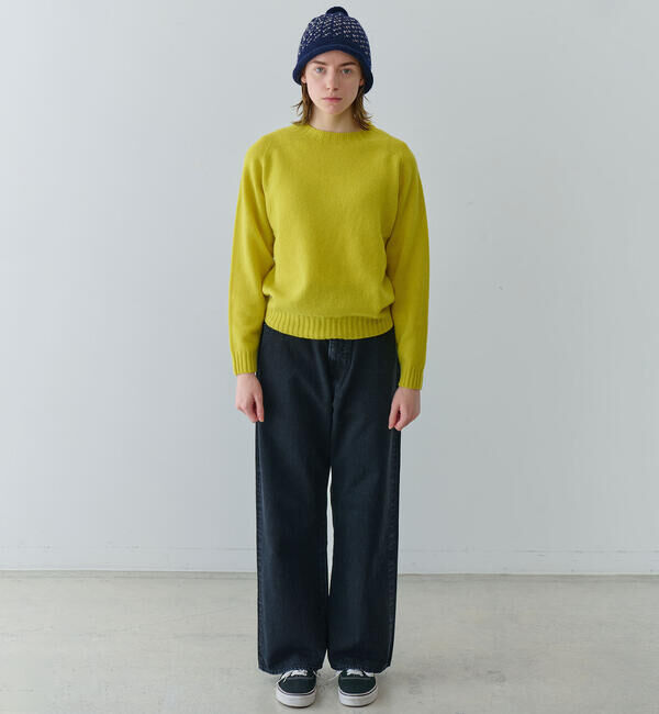  「THE SHINZONE |〈別注〉HIGH WAIST DENIM BLACK WOMEN」|デニム|