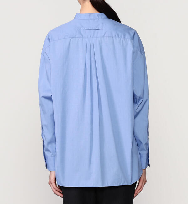  「TICCA | ノーカラー ビブヨークシャツ WOMEN」|シャツ・ブラウス|