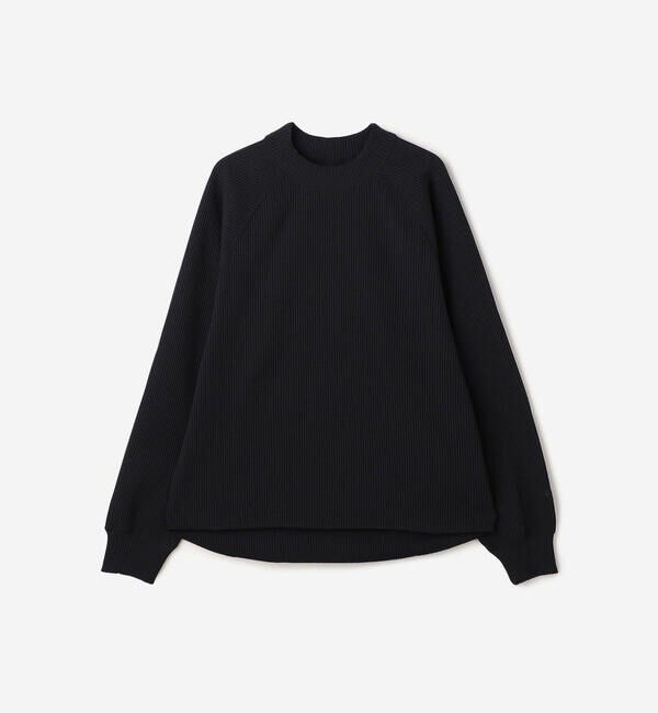  「Goldwin | サーマル モックネック長袖Tシャツ WOMEN」|Tシャツ・カットソー|BLACK