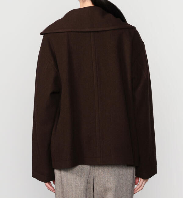  「nicholson & nicholson | ウールメルトン セーラージャケット WOMEN」|ダッフルコート|