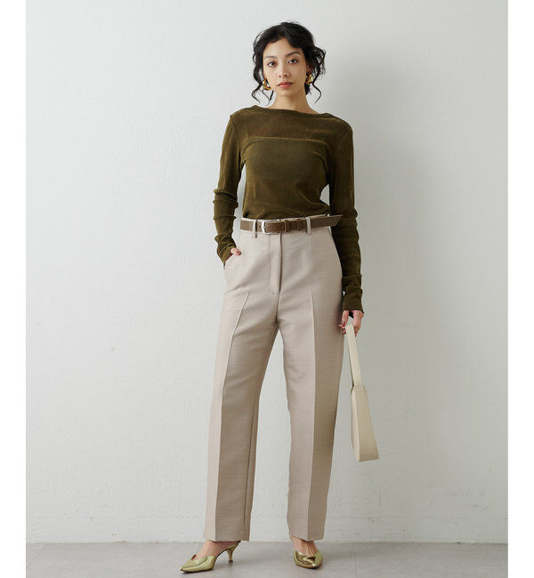  「フロッキーバックシャンカットソー」|Tシャツ・カットソー|