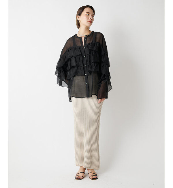  「ニットフィットスカート」|スカート|