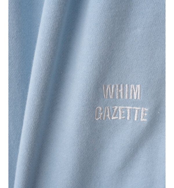  「ロゴ裏毛ワイドパンツ」|チノ|