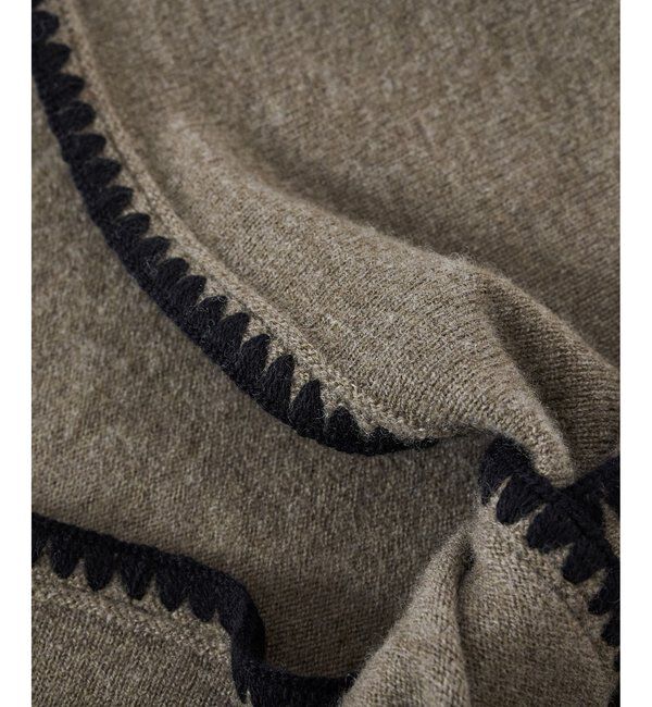  「【Christian AKS】Wool Stitch Stole」|マフラー|
