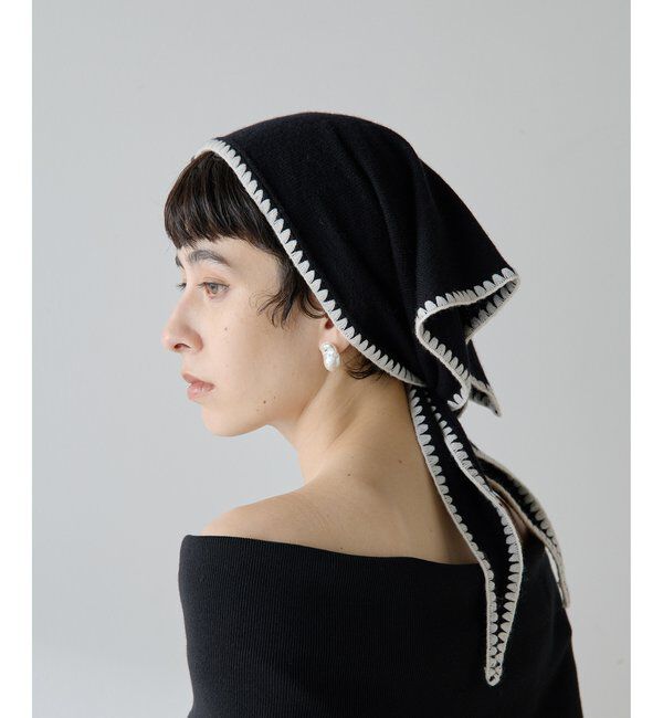  「【Christian AKS】Wool Stitch Stole」|マフラー|