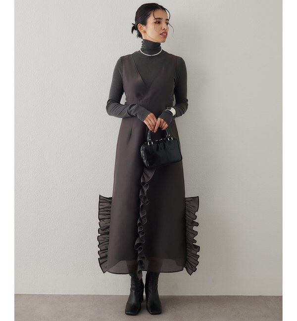  「ウール混カットタートルプルオーバー」|Tシャツ・カットソー|