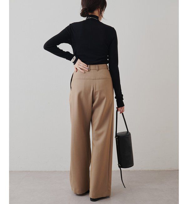  「ウール混カットタートルプルオーバー」|Tシャツ・カットソー|