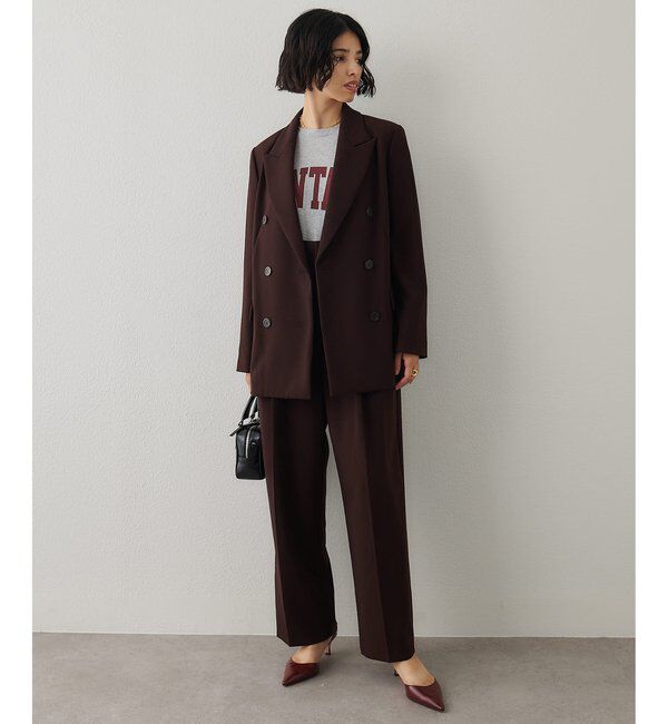  「ダブルテーラードジャケット」|テーラードジャケット|