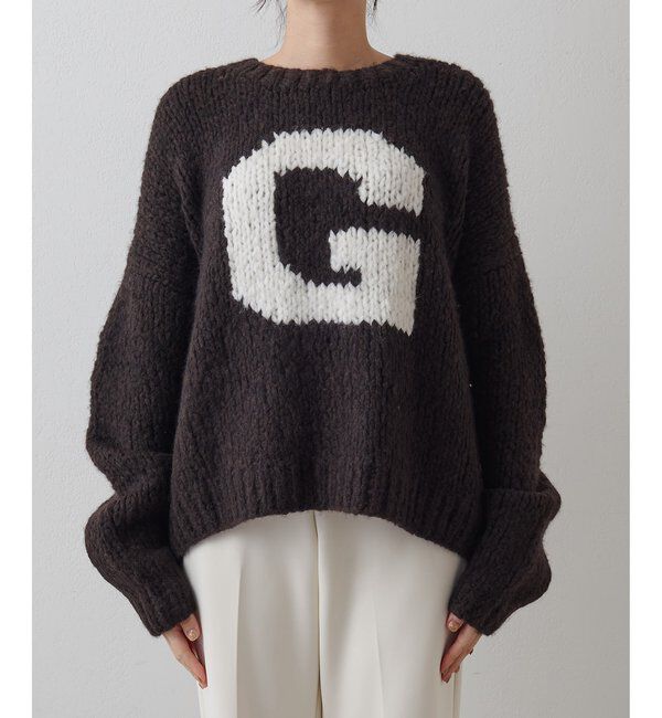  「Gハンドニットプルオーバー」|ニット・セーター|