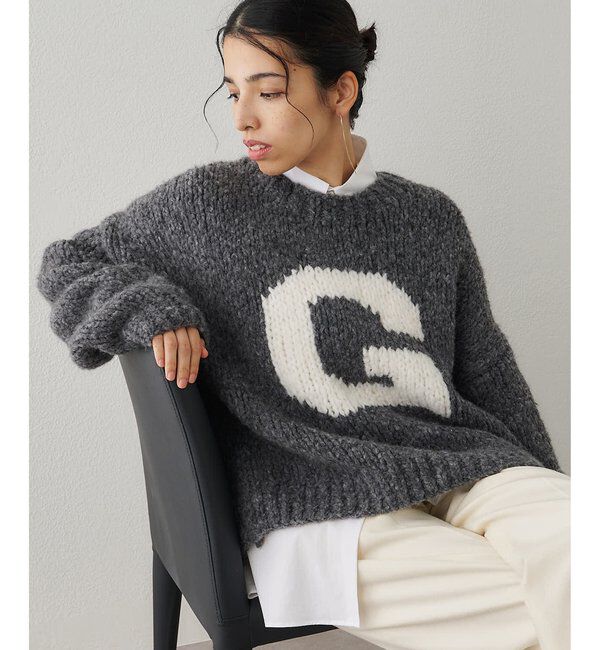  「Gハンドニットプルオーバー」|ニット・セーター|