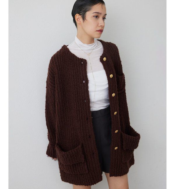 THE PAUSE「【THE PAUSE】ニットボタンジャケット」|その他|