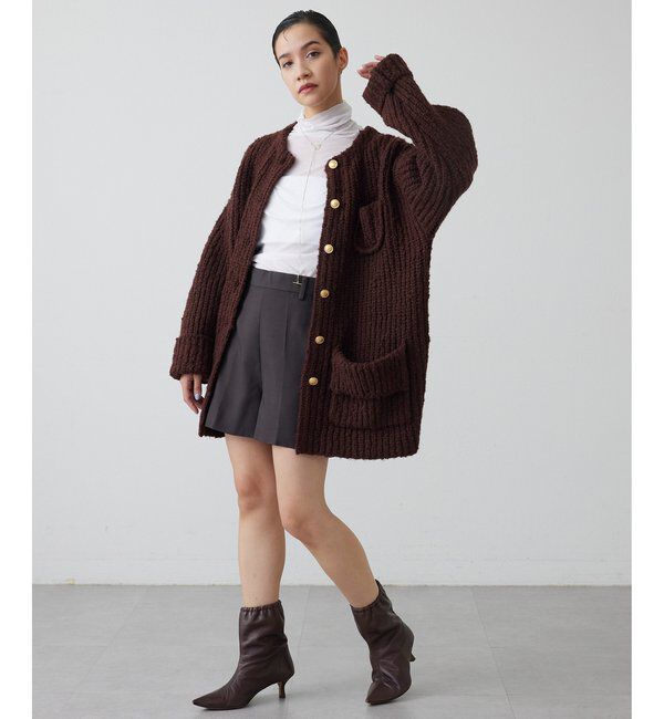 THE PAUSE「【THE PAUSE】ニットボタンジャケット」|その他|