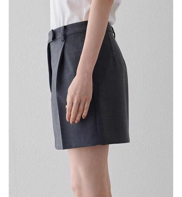  「タックミニスカート」|スカート|