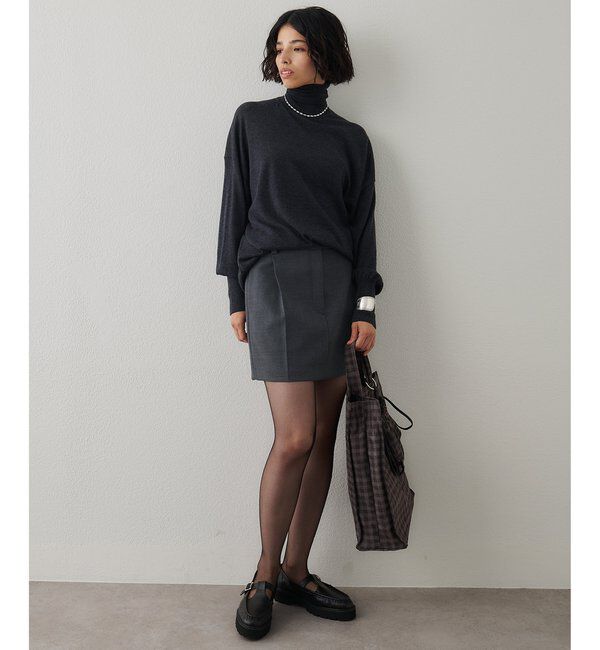  「タックミニスカート」|スカート|