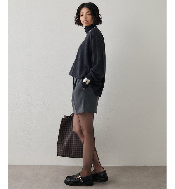  「タックミニスカート」|スカート|