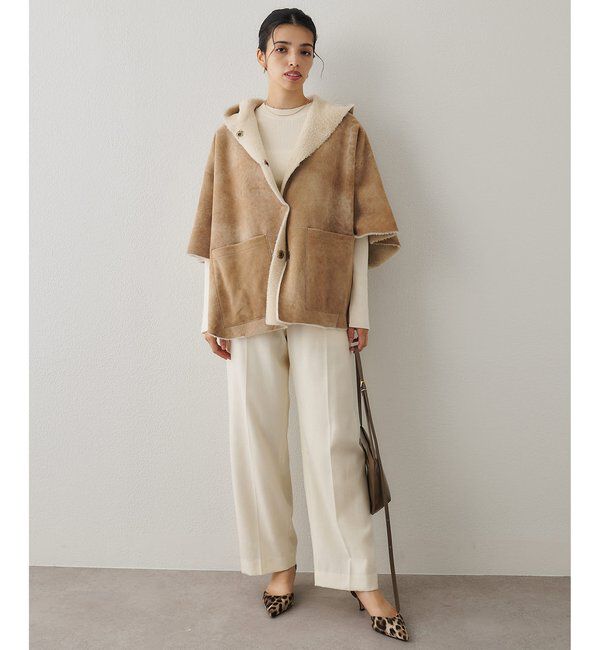  「リブニットクループルオーバー」|ニット・セーター|