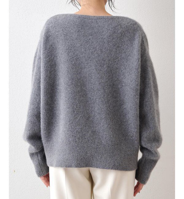  「フォックスウール Vネックプルオーバー」|ニット・セーター|