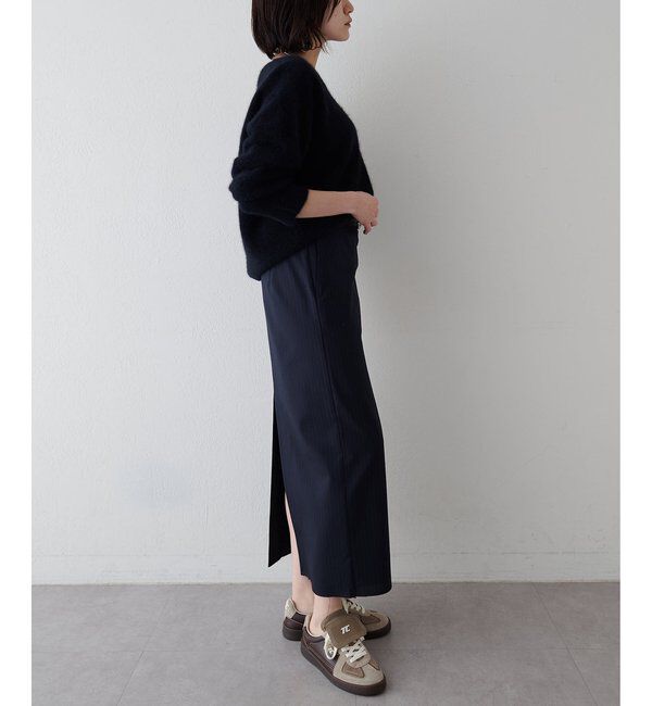  「フォックスウール Vネックプルオーバー」|ニット・セーター|