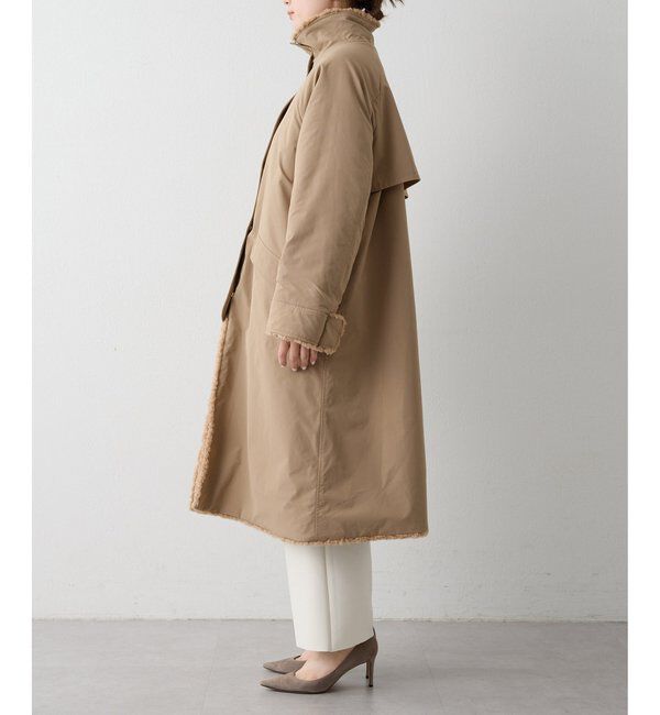  「リバーシブルボアコート」|その他|