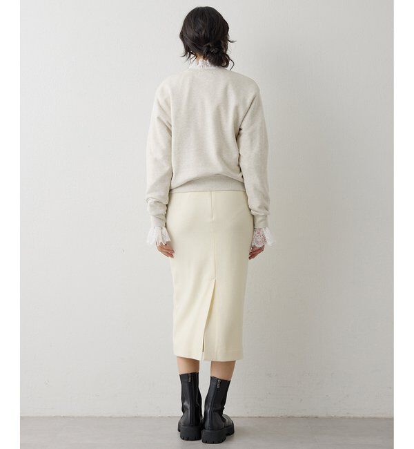  「圧縮スムースタイトスカート」|スカート|