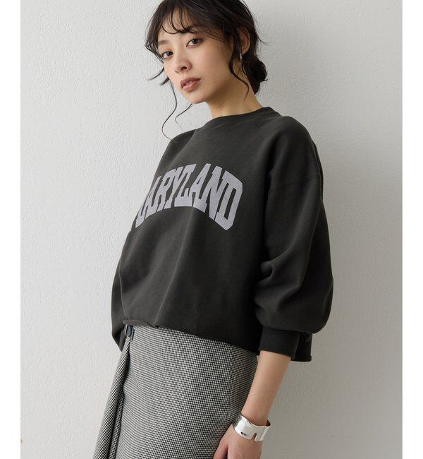  「裏毛ロゴプルオーバー」|Tシャツ・カットソー|