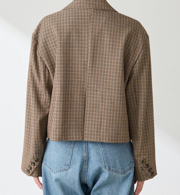  「ショートテーラードジャケット」|ベスト・ジレ|