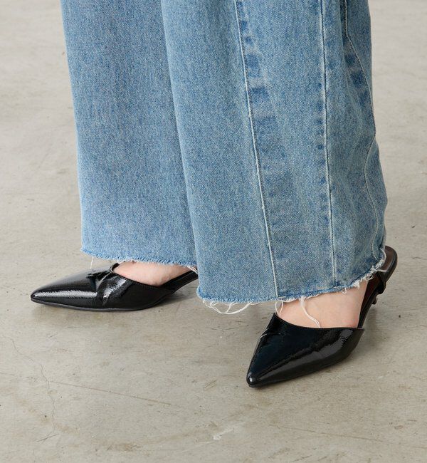  「【PAPILLONNER/パピヨネ】ポインテッドミュール」|パンプス|