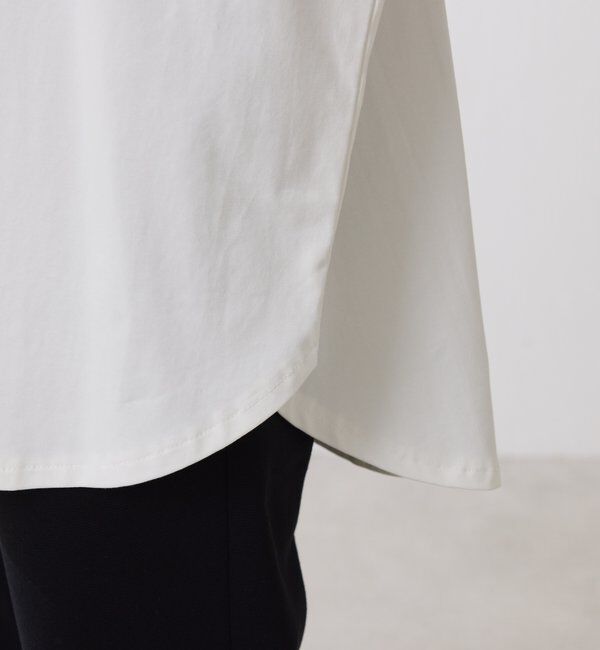  「袖ボタンロンT」|Tシャツ・カットソー|