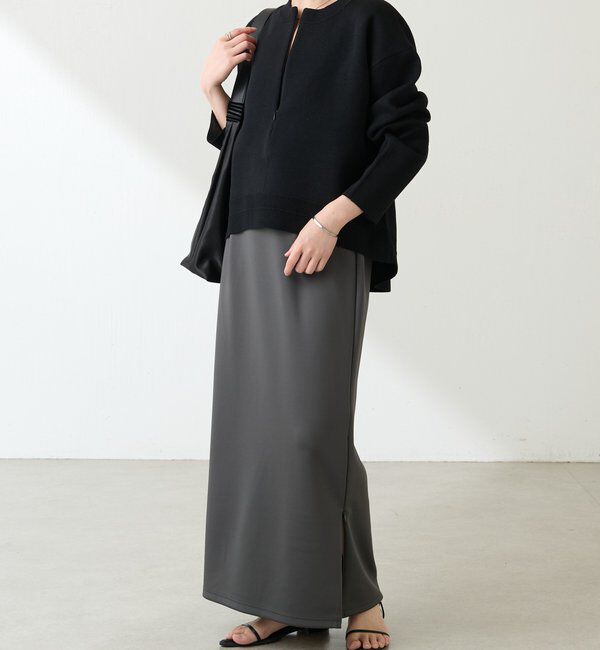  「ツヤカットタイトスカート」|スカート|