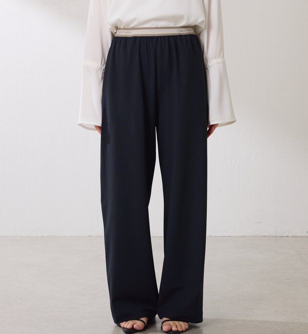  「ロゴベルトトリコットパンツ」|チノ|