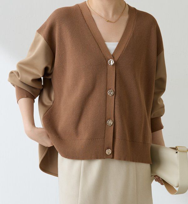  「コンビニットカーディガン」|ニット・セーター|