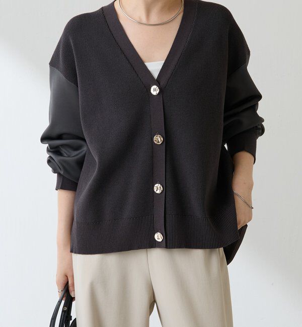  「コンビニットカーディガン」|ニット・セーター|
