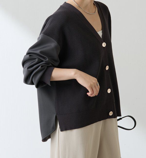  「コンビニットカーディガン」|ニット・セーター|