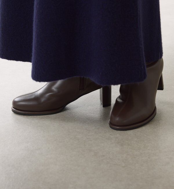  「【PAPILLONNER/パピヨネ】ラウンドトゥショートブーツ」|ショートブーツ|