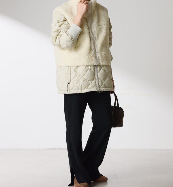  「【TAION別注アイテム/洗えるコート】レイヤードダウンジャケット」|その他|