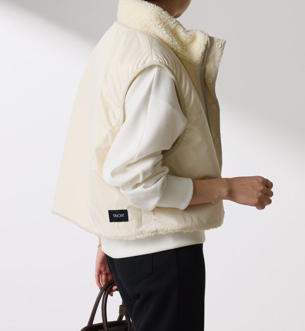  「【TAION別注アイテム/洗えるコート】レイヤードダウンジャケット」|その他|