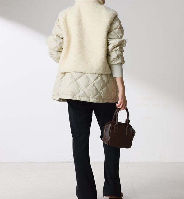  「【TAION別注アイテム/洗えるコート】レイヤードダウンジャケット」|その他|