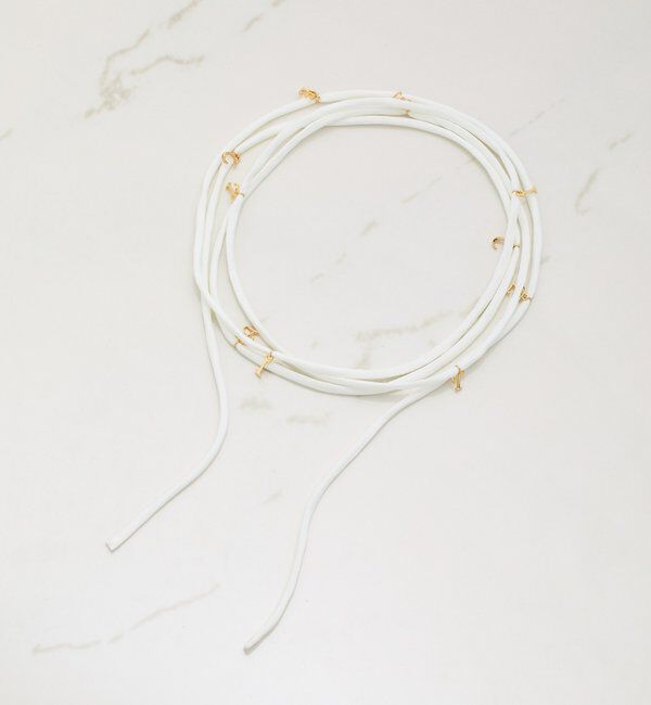  「【CEPIE./セピエ】レタリングコードネックレス」|リング|